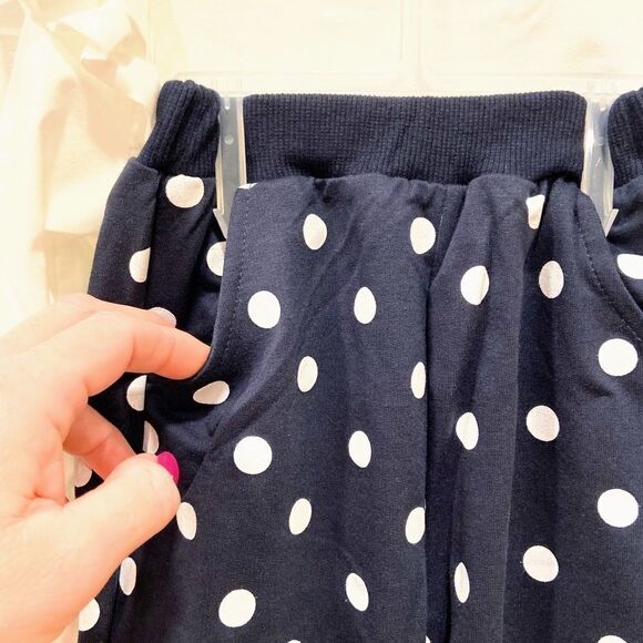 NWT MINNIE MOUSE OUTFIT NAVY AND WHITE PANTS SET - Picture 11 of 14